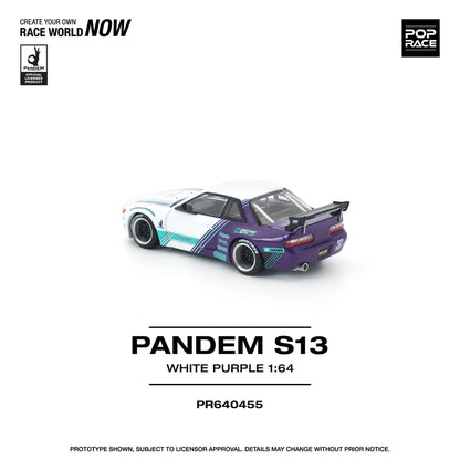 *Pre-Order* Pop Race Pandem S13 White/Purple