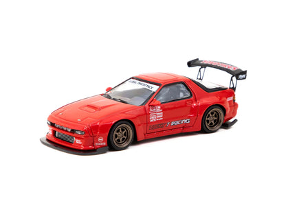 Tarmac Works Pandem Mazda RX-7 FC3S (Red)