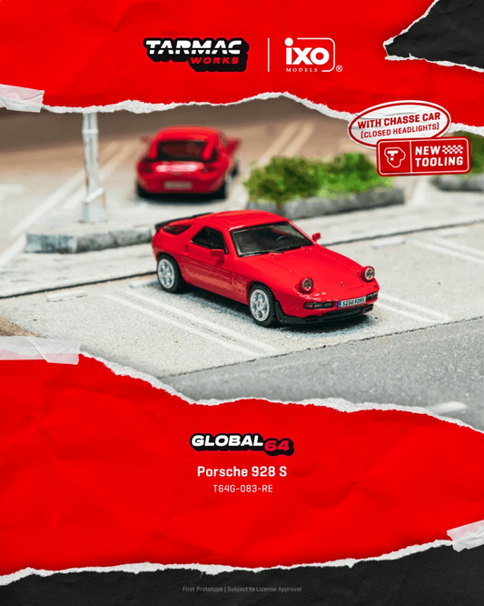 *Pre-Order* Tarmac Works - Porsche 928 S Red