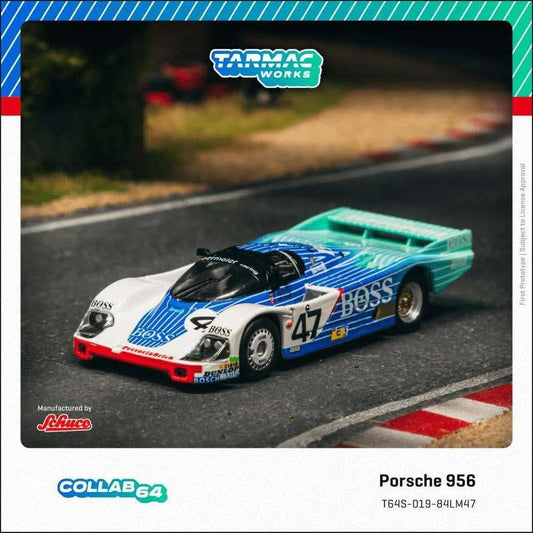*Pre-Order* Tarmac Works Porsche 956  Le Mans 1984 #47