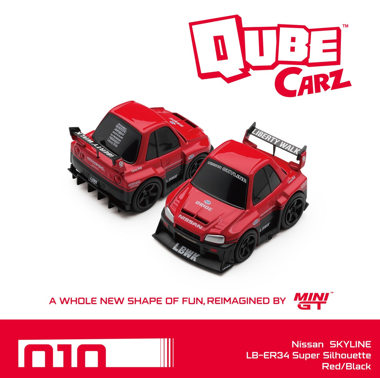 *Pre-Order* - Mini GT QZ002 Qube Carz Set of 6