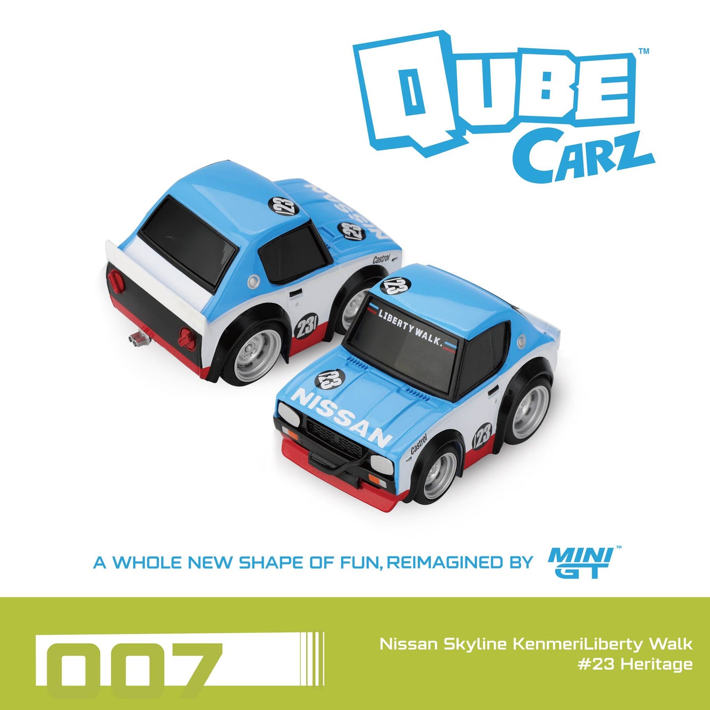 *Pre-Order* - Mini GT Qube Carz Set of 3