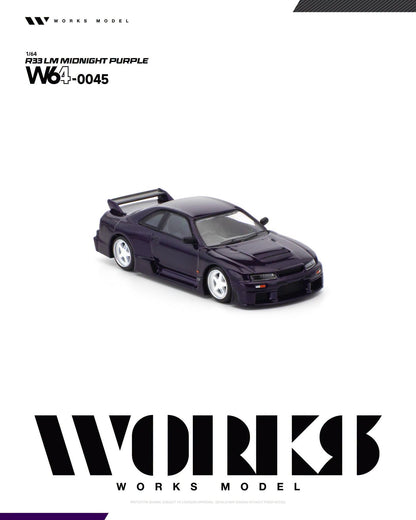 *Pre-Order* Works Model - W64-0045 R33 LM Midnight Purple
