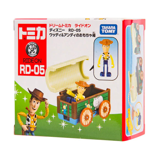Dream Tomica RD-05 Ride On Disney RD-05 Woody & Andy Toy Box