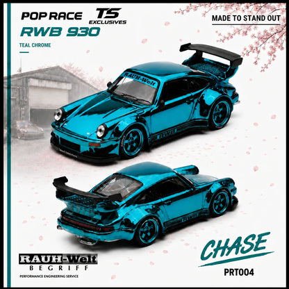 *Pre-Order* Pop Race PRT004 RWB 930 - Teal Chrome