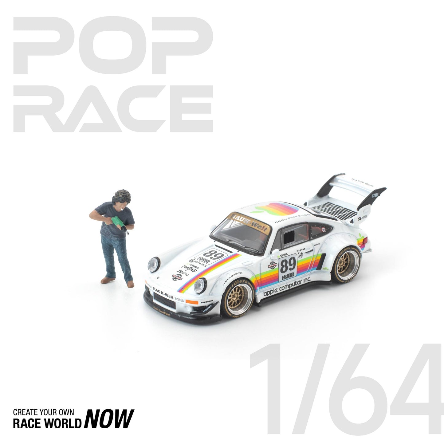 *Pre-Order* Pop Race RWB 930 Apple - With Figure