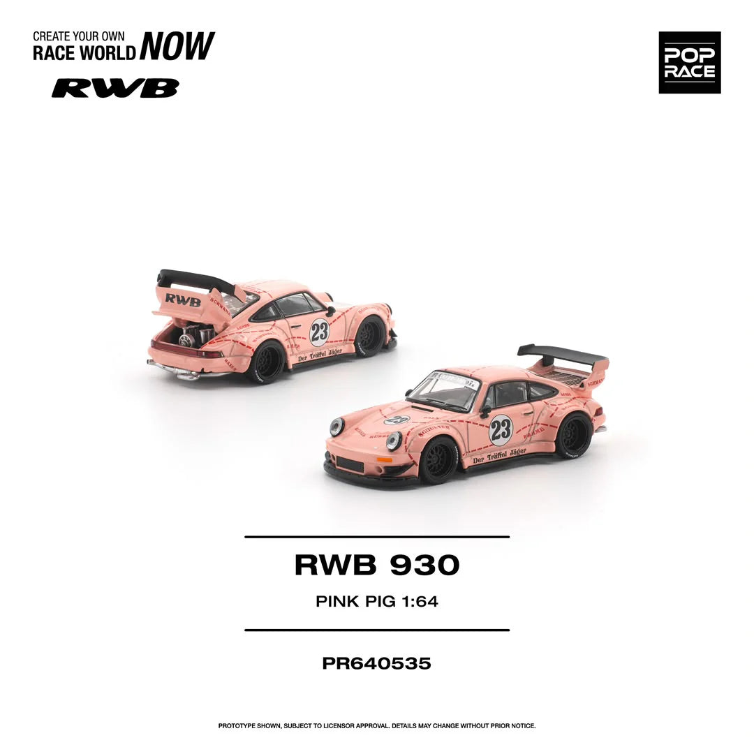 *Pre-Order* Pop Race - RWB 930 "PINK PIG"