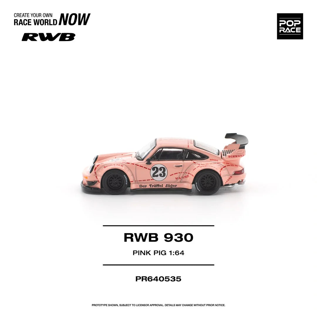 *Pre-Order* Pop Race - RWB 930 "PINK PIG"