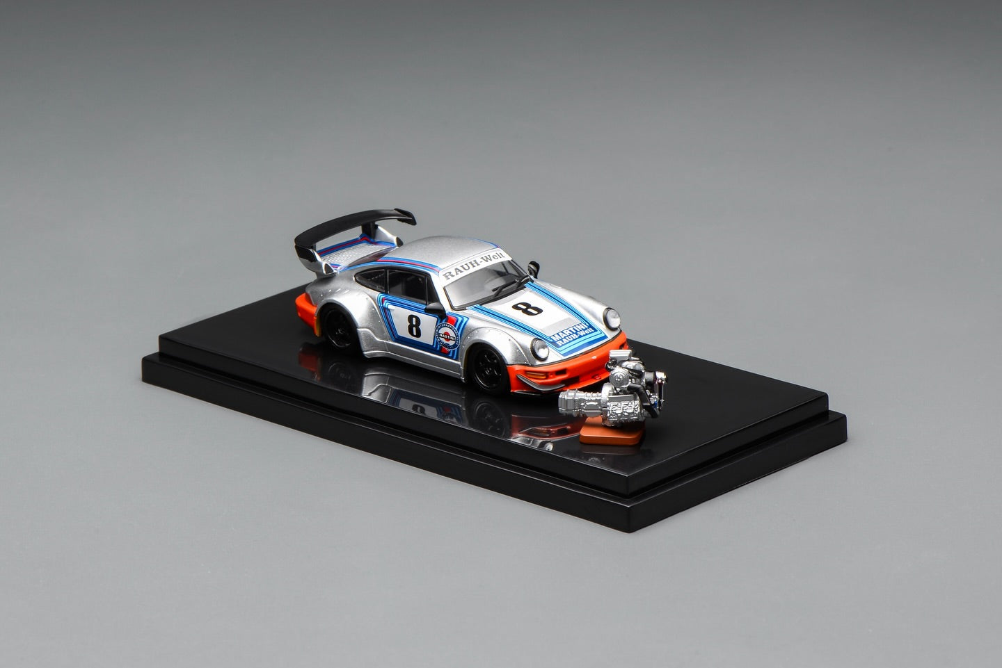 *Pre-Order* MotorHelix - M62104 RWB 964 Martini