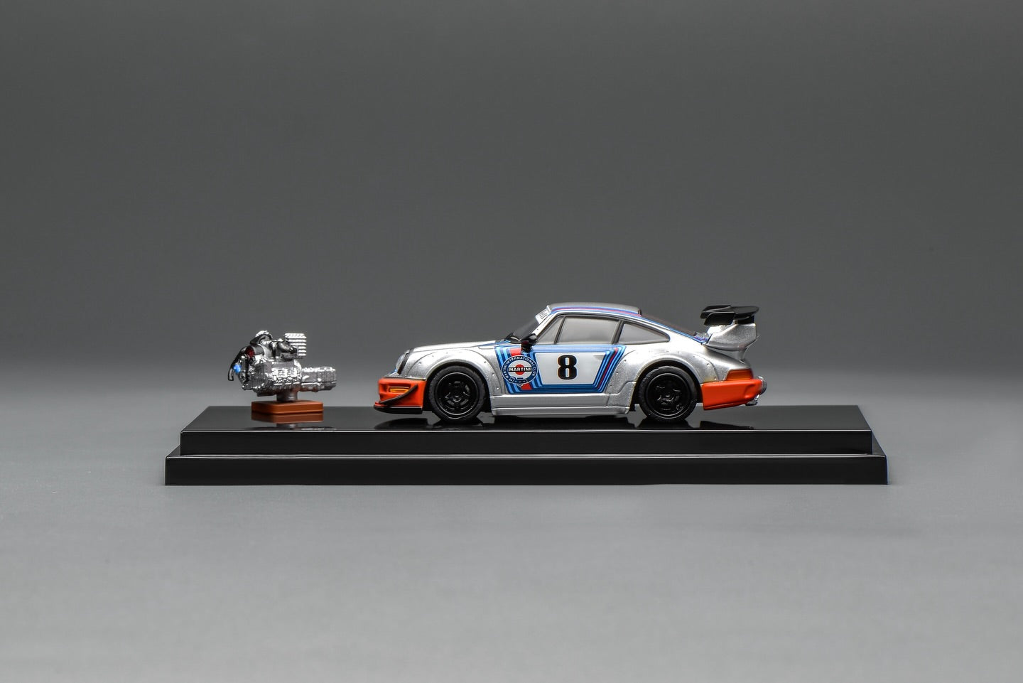 *Pre-Order* MotorHelix - M62104 RWB 964 Martini