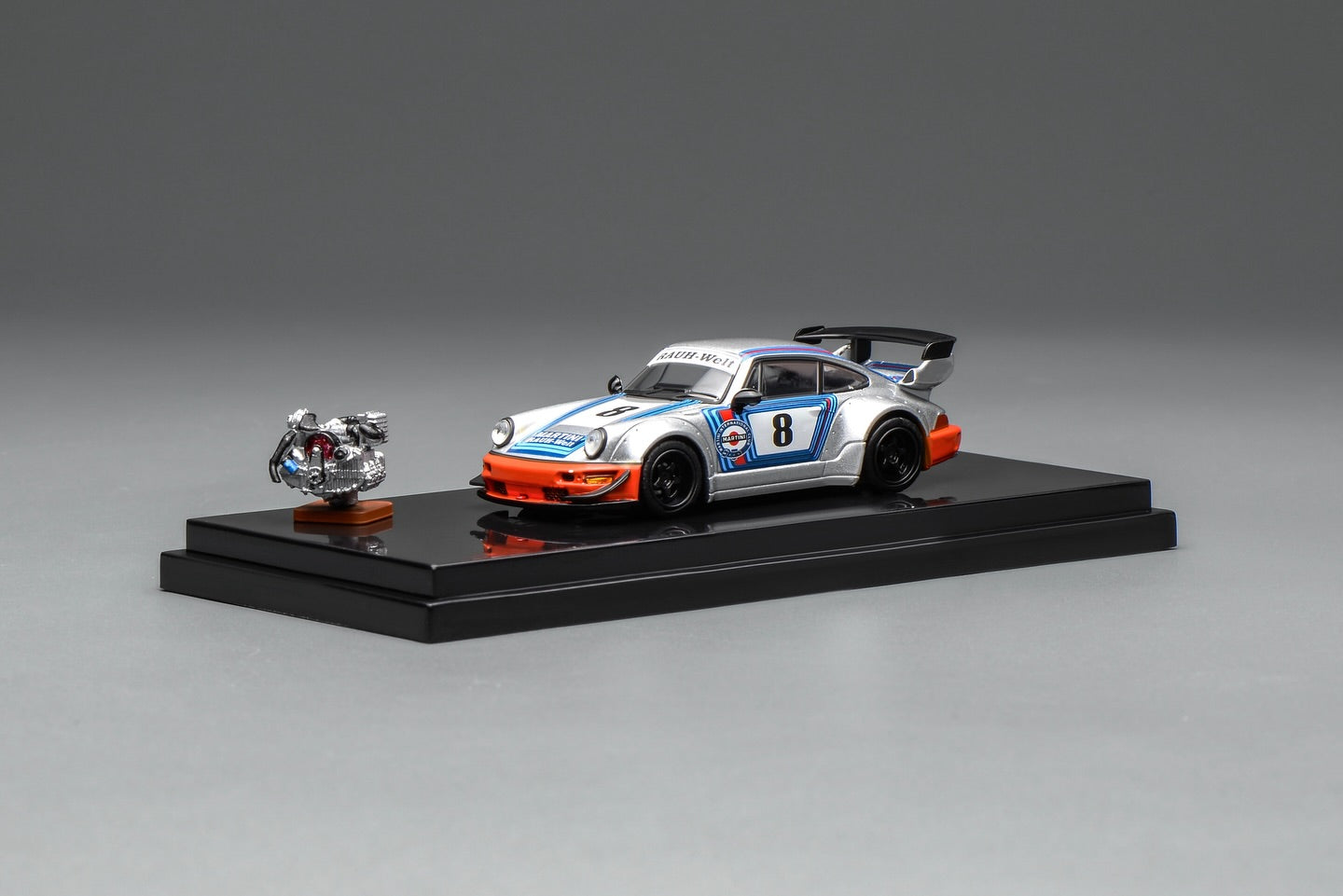 *Pre-Order* MotorHelix - M62104 RWB 964 Martini