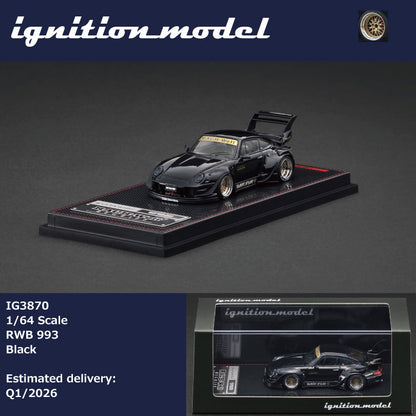 *Pre-Order* Ignition Model - IG3870 RWB 993 Black