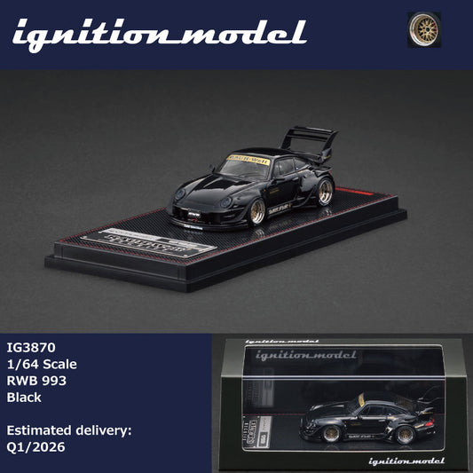 *Pre-Order* Ignition Model - IG3870 RWB 993 Black