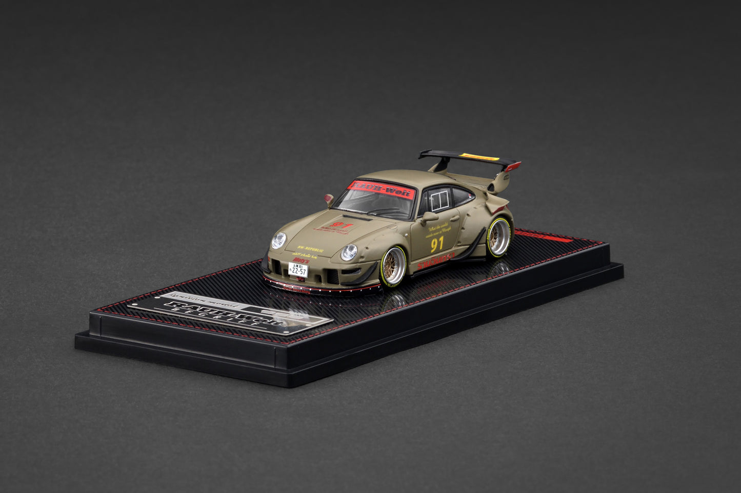 *Pre-Order* Ignition Model - IG3873 RWB 993 Matte Green