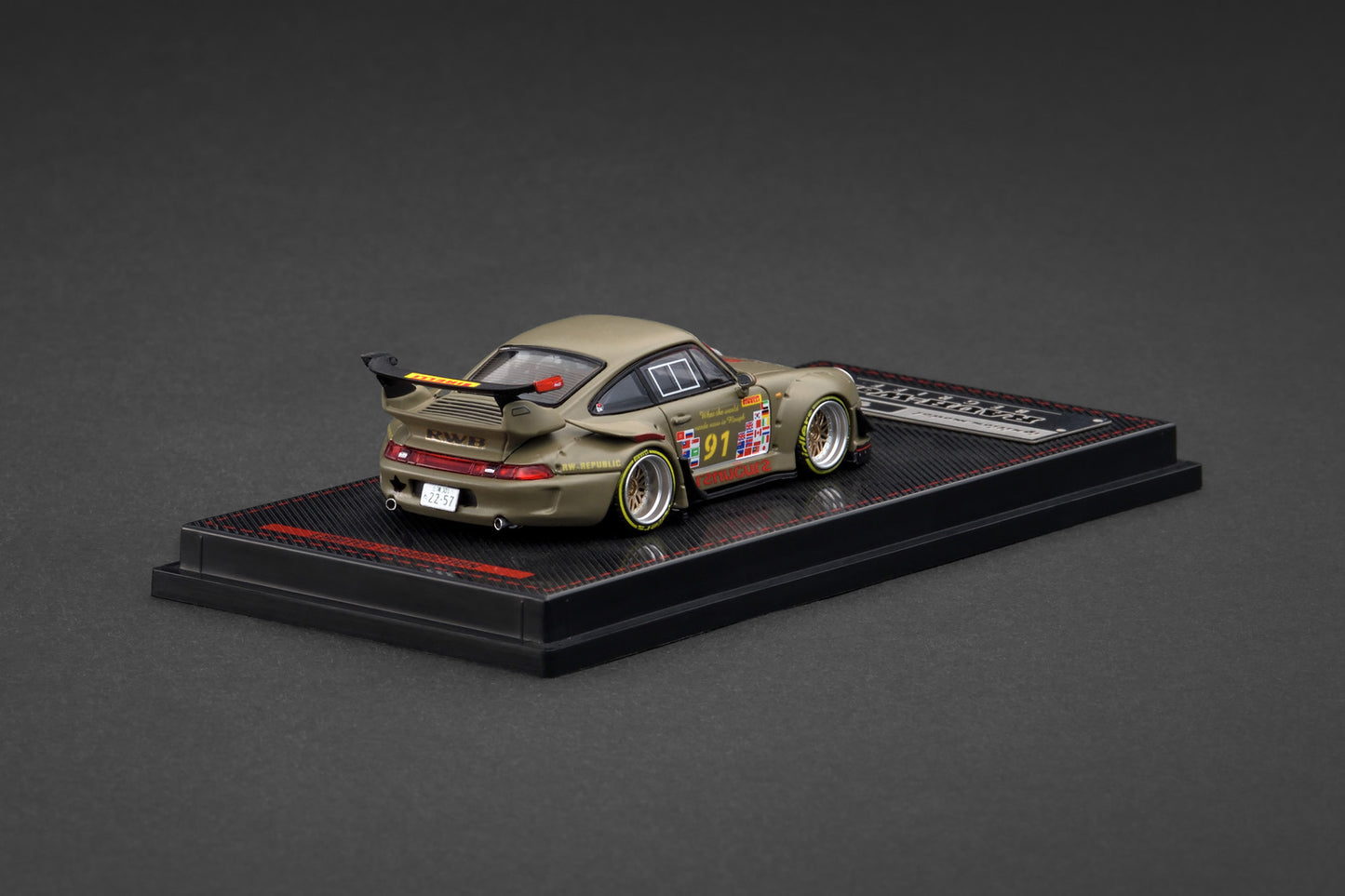 *Pre-Order* Ignition Model - IG3873 RWB 993 Matte Green