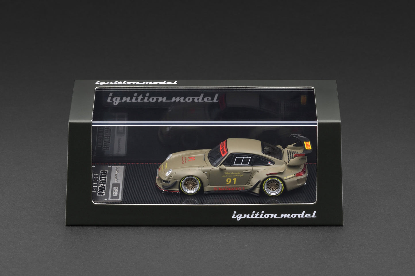 *Pre-Order* Ignition Model - IG3873 RWB 993 Matte Green