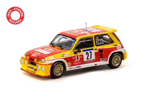 Tarmac Works Renault 5 MAXI Turbo Tour de Corse - Rallye de France 1985 Didier Auriol / Bernard