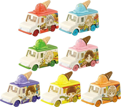 Dream Tomica SP TinyTAN x BTS Collection Ice Cream Van Set
