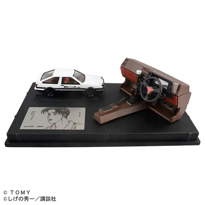 Tomica Premium Unlimited STEERING VIEW Initial D AE86 Trueno (Volume 1)