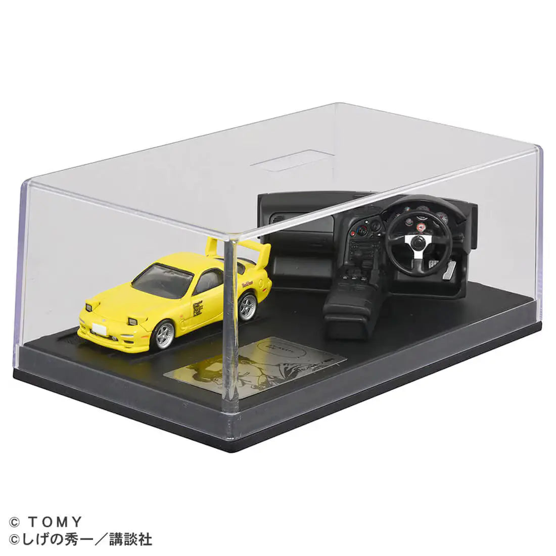 Tomica Premium Unlimited STEERING VIEW Initial D FD3S RX-7 (Volume 1)