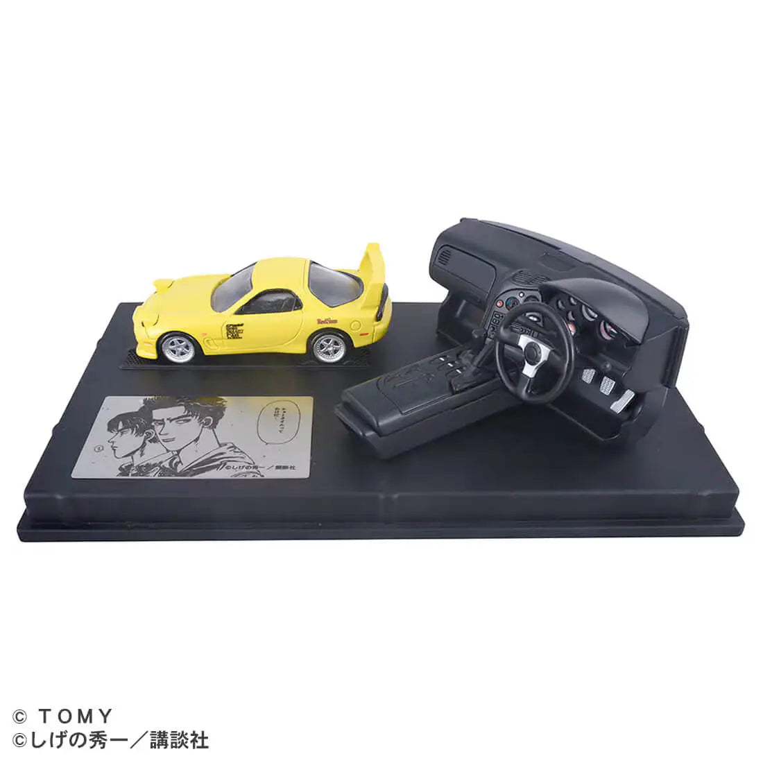 Tomica Premium Unlimited STEERING VIEW Initial D FD3S RX-7 (Volume 1)