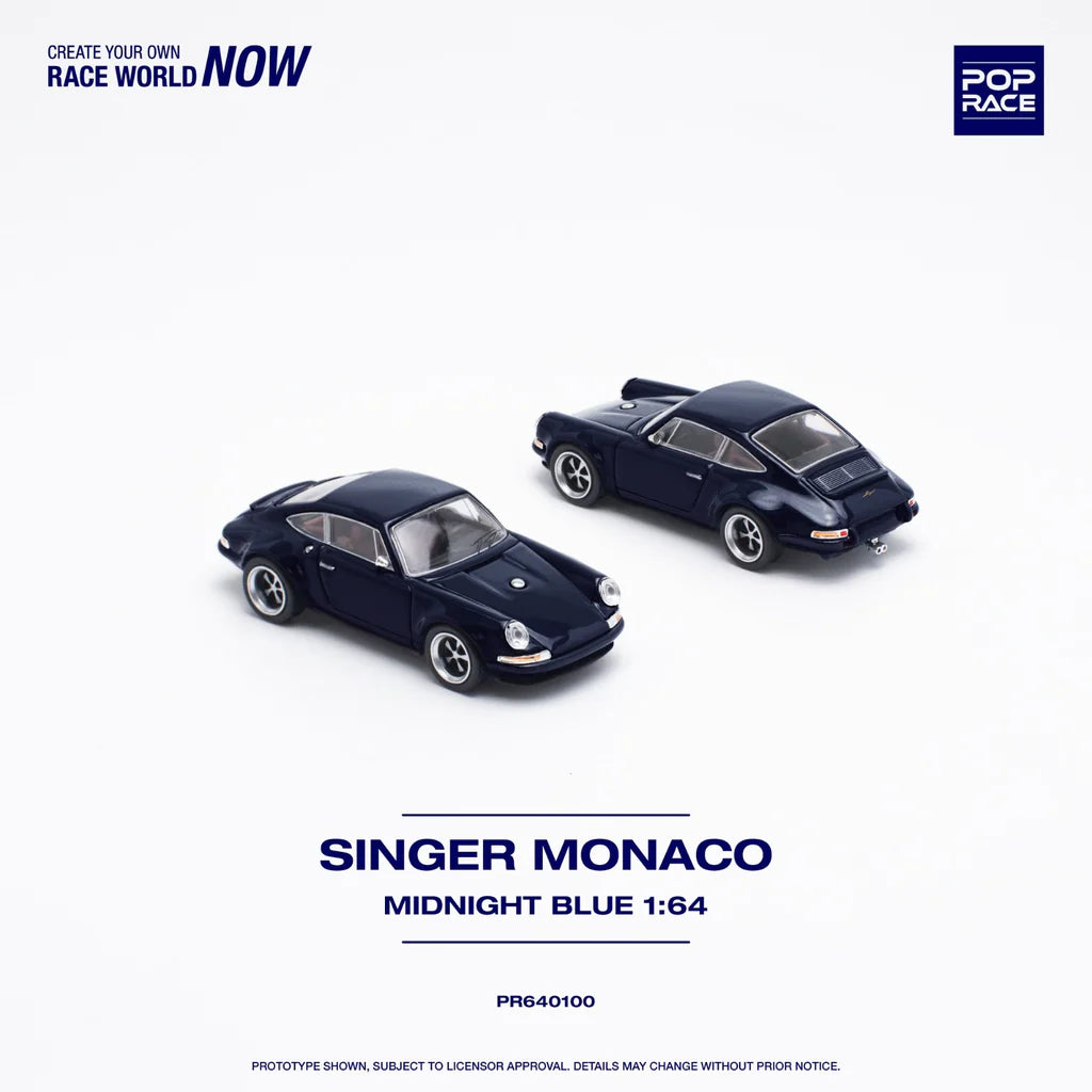 *Pre-Order* Pop Race Singer - Monaco (Midnight Blue)