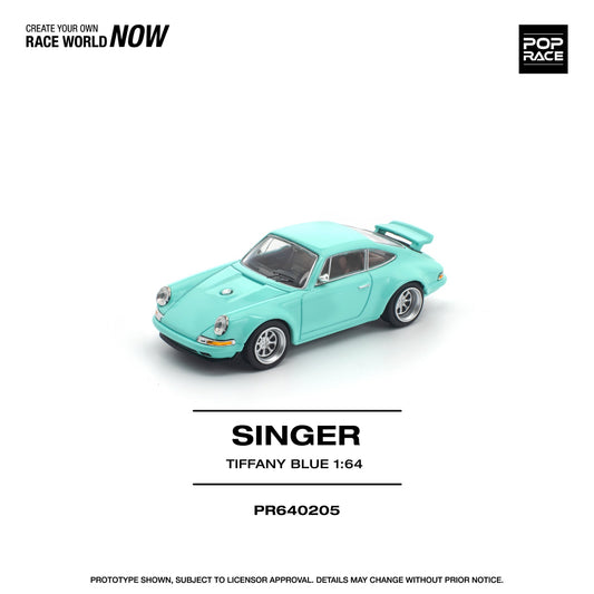 *Pre-Order* Pop Race Singer 964 Tiffany Blue