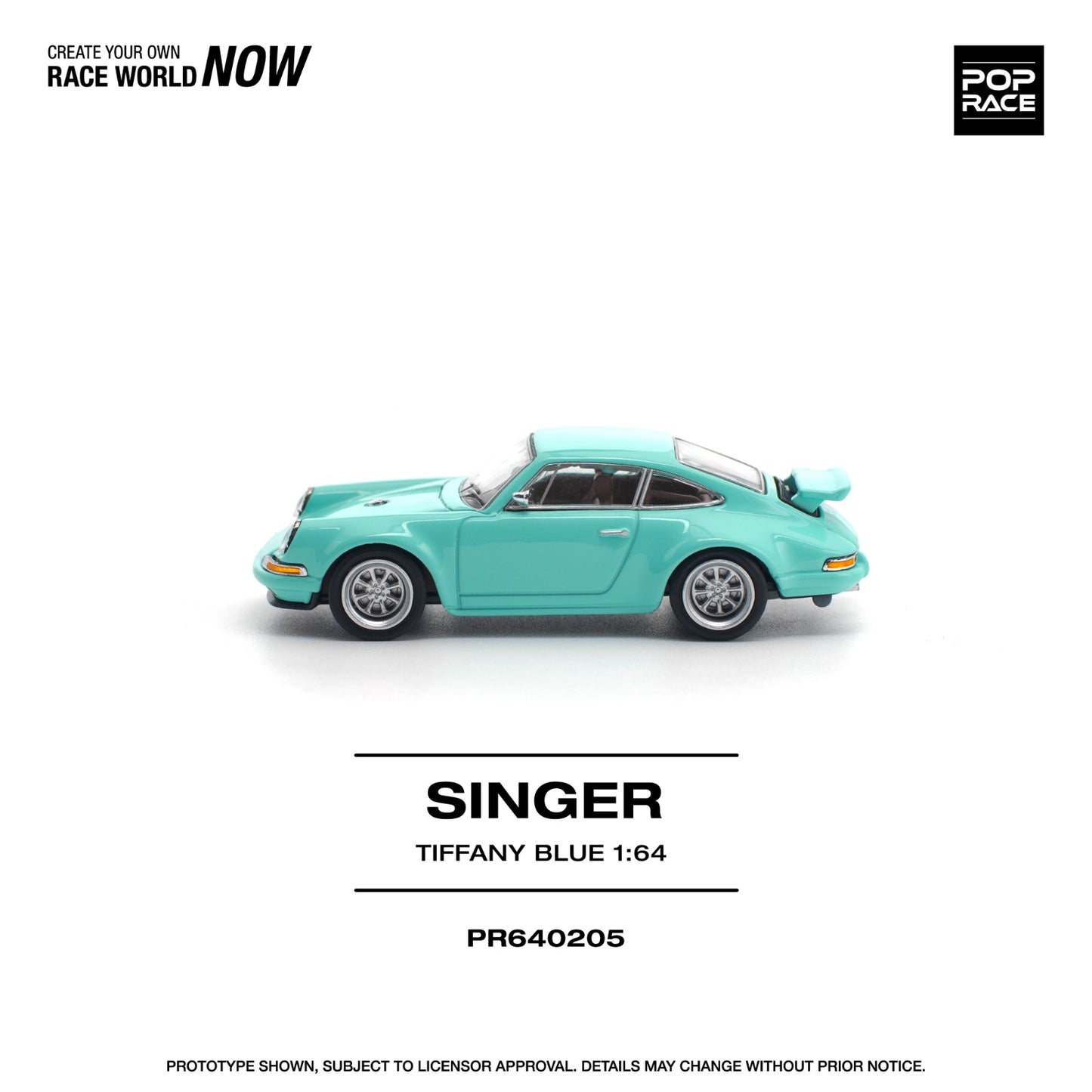 *Pre-Order* Pop Race Singer 964 Tiffany Blue