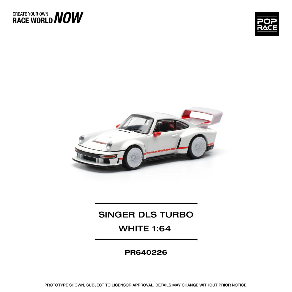 *Pre-Order* Pop Race Singer DLS Turbo (Track) - White