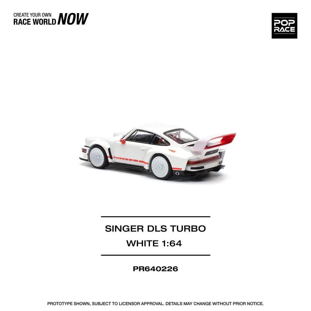 *Pre-Order* Pop Race Singer DLS Turbo (Track) - White