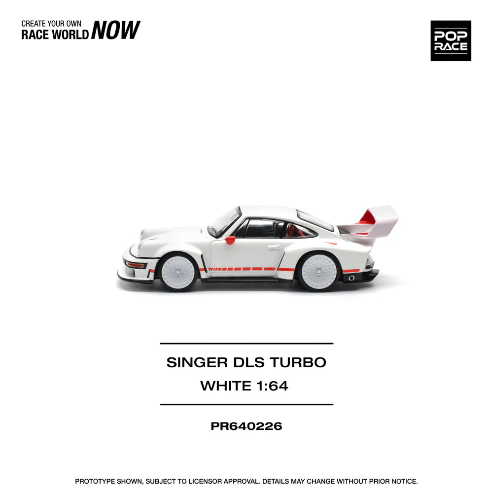 *Pre-Order* Pop Race Singer DLS Turbo (Track) - White