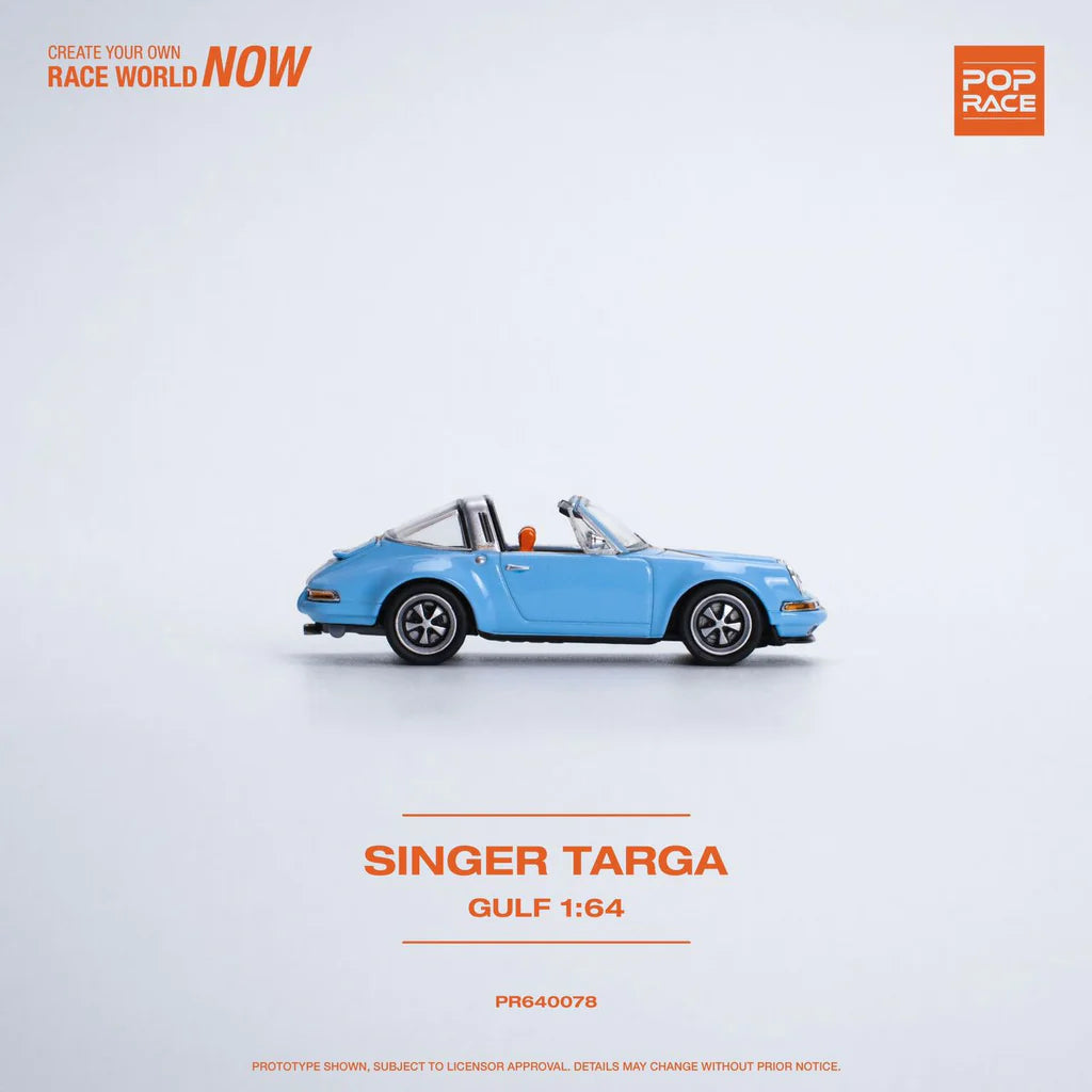 *Pre-Order* Pop Race Singer Targa - Gulf