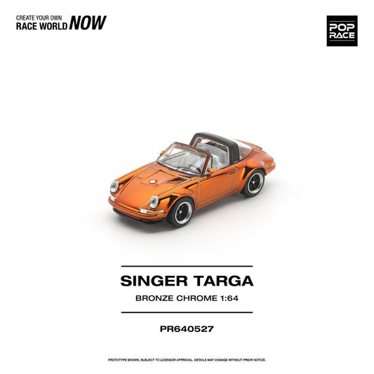 *Pre-Order* Pop Race - Singer Targa Bronze Chrome