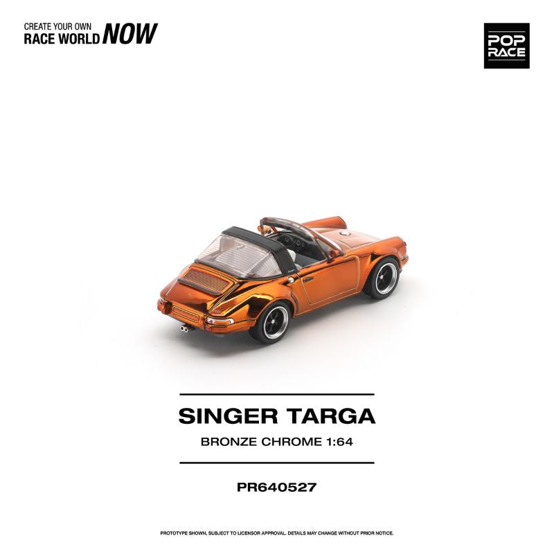 *Pre-Order* Pop Race - Singer Targa Bronze Chrome