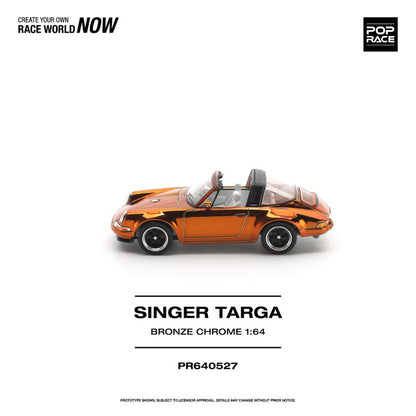 *Pre-Order* Pop Race - Singer Targa Bronze Chrome