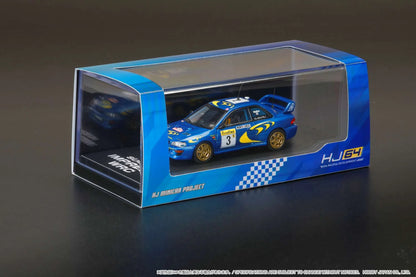 Hobby Japan Minicar Project HJ64 Subaru Impreza WRC 1997 #3 Monte-Carlo