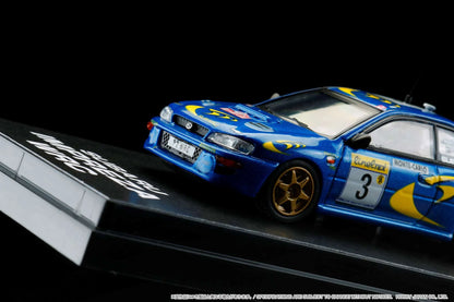 Hobby Japan Minicar Project HJ64 Subaru Impreza WRC 1997 #3 Monte-Carlo