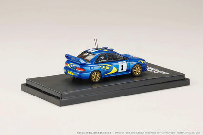 Hobby Japan Minicar Project HJ64 Subaru Impreza WRC 1997 #3 Tour De Corse (Winner)