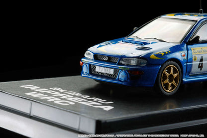 Hobby Japan Minicar Project HJ64 Subaru Impreza WRC 1997 #4 Monte-Carlo (Winner)