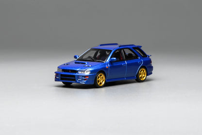 *Pre-Order* MotorHelix Subaru Impreza Wagon WRX STi Version VI - Customized World Rally Blue Mica