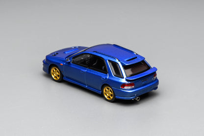 *Pre-Order* MotorHelix Subaru Impreza Wagon WRX STi Version VI - Customized World Rally Blue Mica