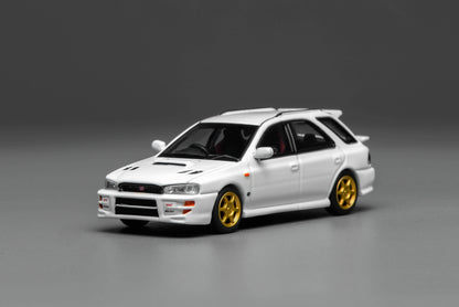 *Pre-Order* MotorHelix Subaru Impreza Wagon WRX STi Version VI - Pure White
