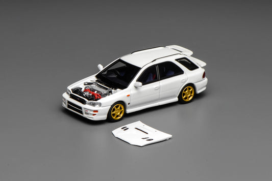 *Pre-Order* MotorHelix Subaru Impreza Wagon WRX STi Version VI - Pure White