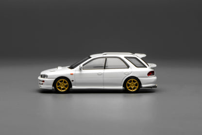 *Pre-Order* MotorHelix Subaru Impreza Wagon WRX STi Version VI - Pure White
