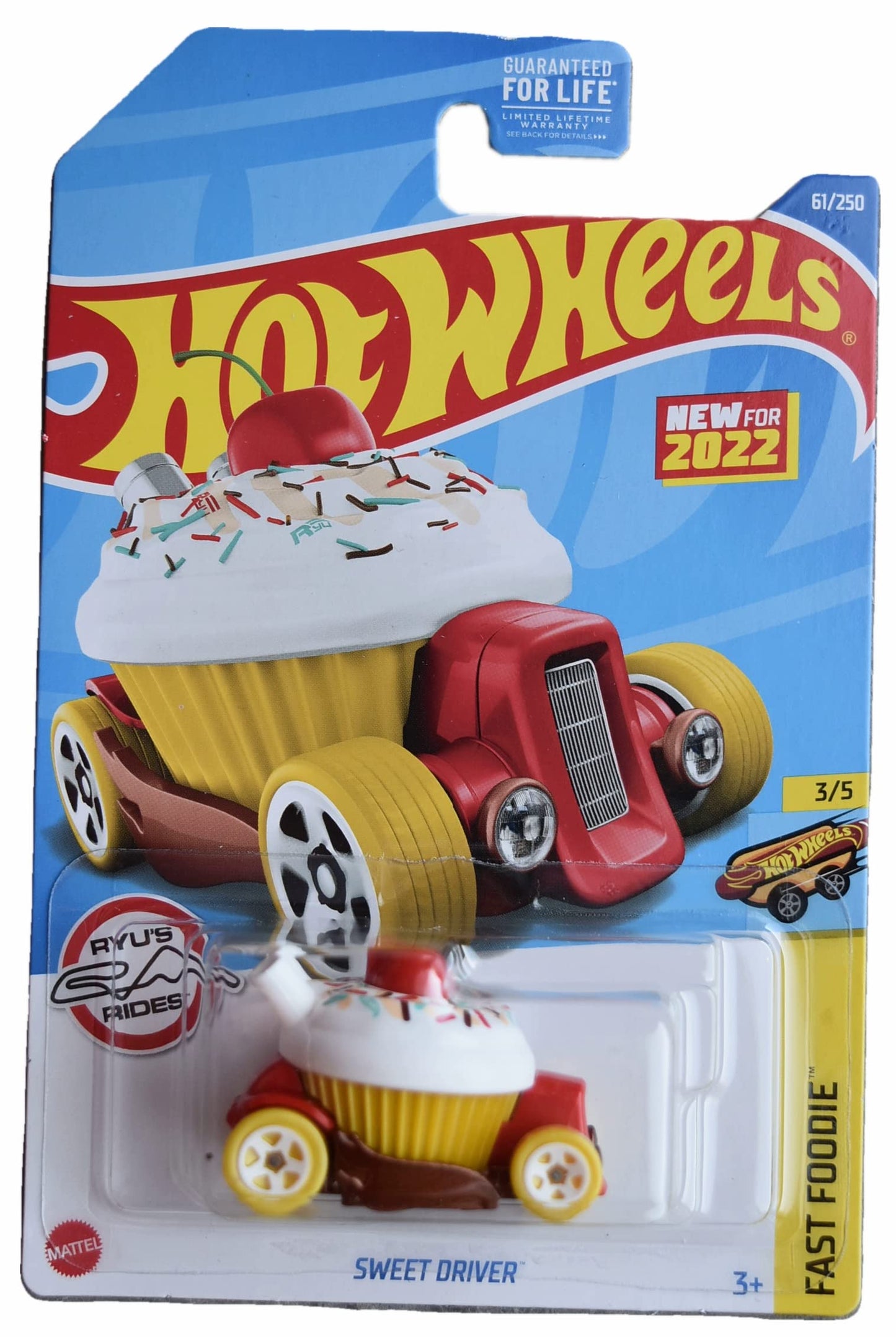 Hot Wheels Fast Foodie 3/5 Sweet Driver - Japanese Card