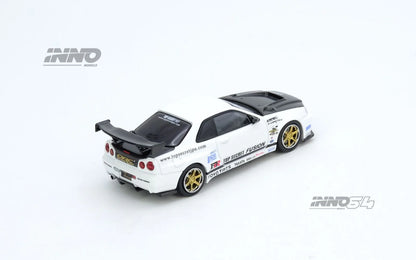 *Pre-Order* INNO Models INNO64 TOP SECRET R34 GT-R White