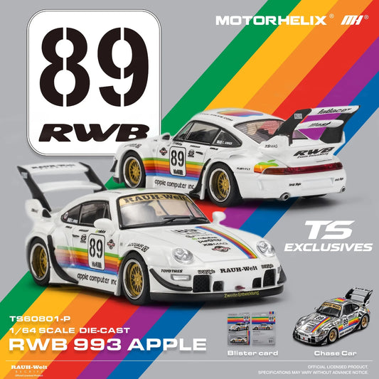*Pre-Order* MotorHelix x TS Exclusives - TS60801-P RWB 993 APPLE (Blister Pack)