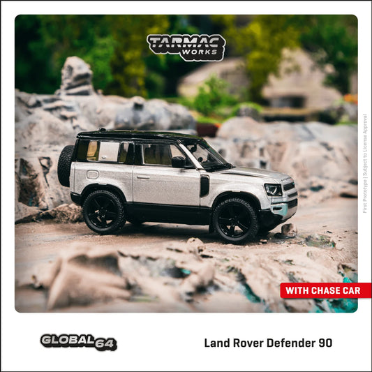 Tarmac Works Land Rover Defender 90 (Silver Metallic)