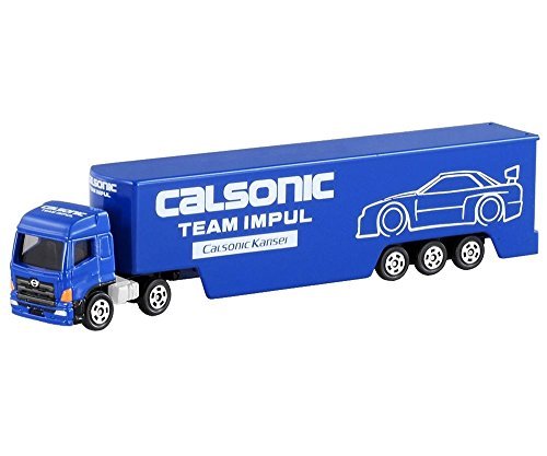 Tomica x Toys R Us Japan Original Exclusive Calsonic Team Impul Racing Transporter