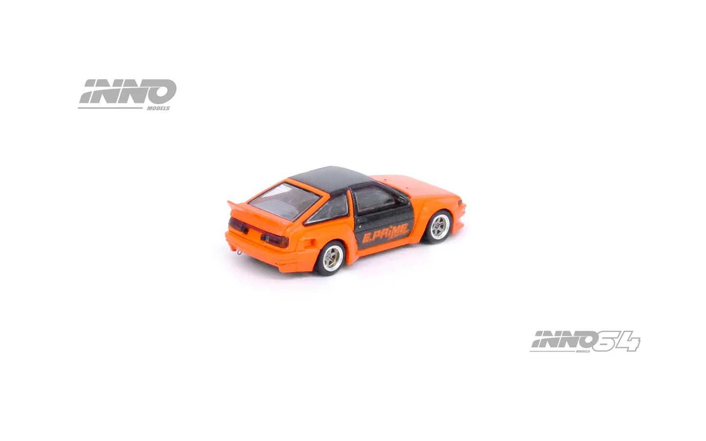Inno Models Inno64 Toyota Corolla AE86 Trueno "Pandem / Rocket Bunny" E. Prime Racing